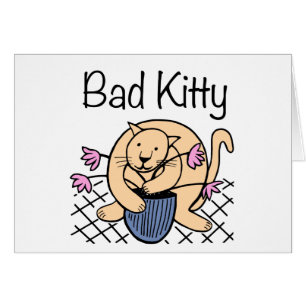 Cartoon de chat coquin