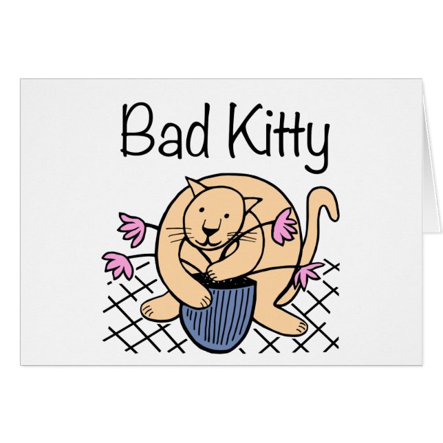 Cartoon de chat coquin (Devant horizontal)