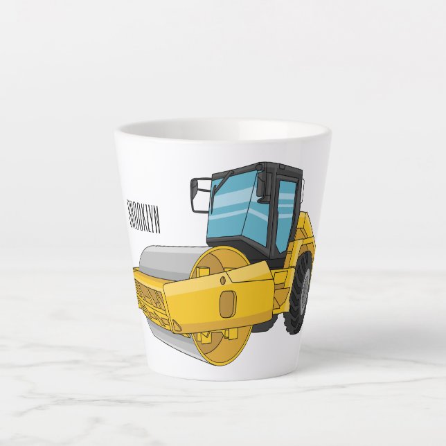 Cartoon der Straßenwalze Milchtasse (Vorderseite)