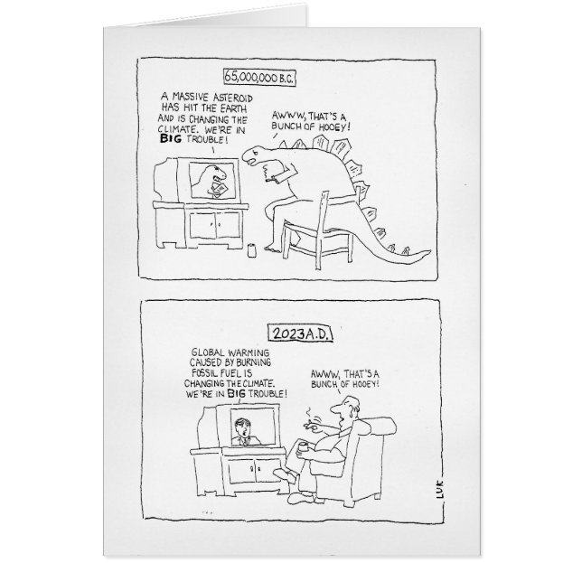 Cartoon der Stunde: Erde in der Krise (Vorne)