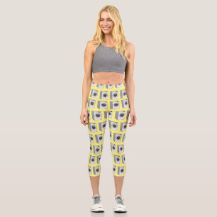 Cartoon der Waschmaschine Capri Leggings