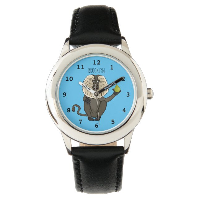 Cartoon des Affen Armbanduhr (Vorderseite)