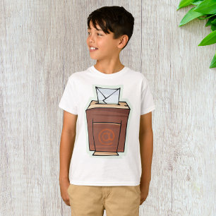 Cartoon des E-Mail-Postfachs T-Shirt