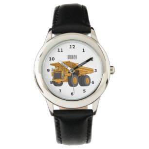 Cartoon des Lastkraftwagens Armbanduhr