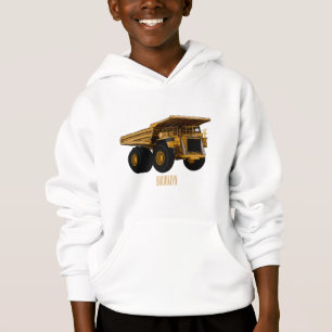 Cartoon des Lastkraftwagens Hoodie