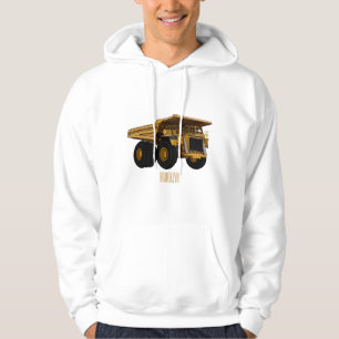 Cartoon des Lastkraftwagens Hoodie