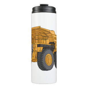 Cartoon des Lastkraftwagens Thermosbecher