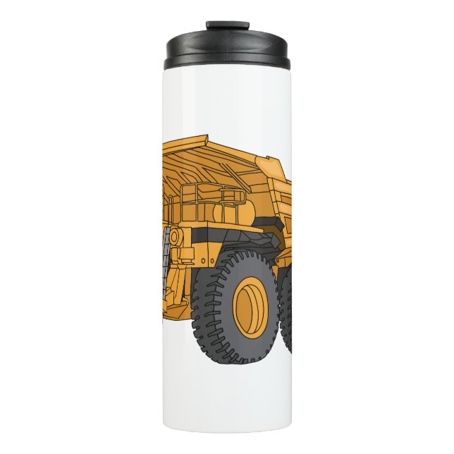 Cartoon des Lastkraftwagens Thermosbecher (Vorderseite)