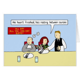 Cartoon des nationalen Buffets am 2. Januar