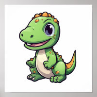 Cartoon-Dinosaurier-Abbildung