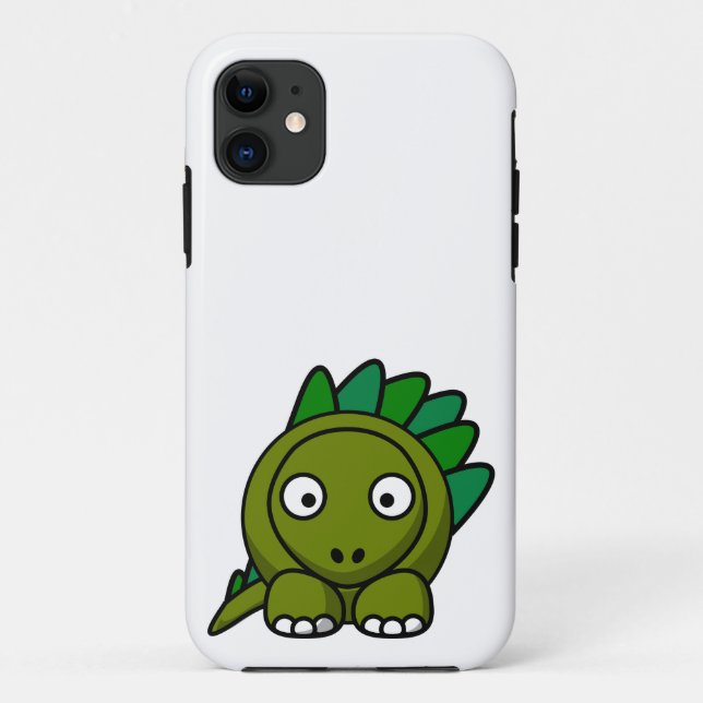Cartoon-Dinosaurier Case-Mate iPhone Hülle (Rückseite)