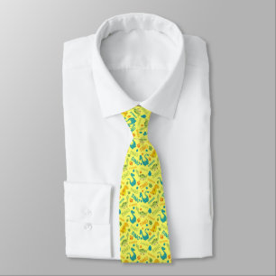 Cartoon Dinosaurs Neck Tie Krawatte