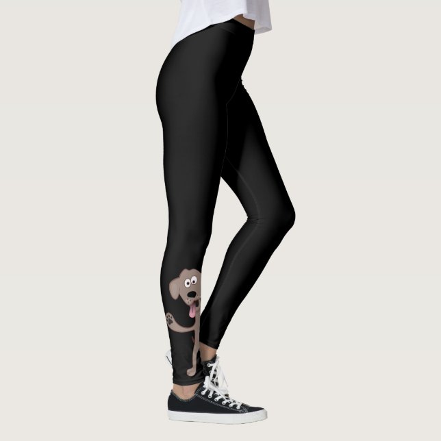 Cartoon Dog - Critter Leggings (Rechts)