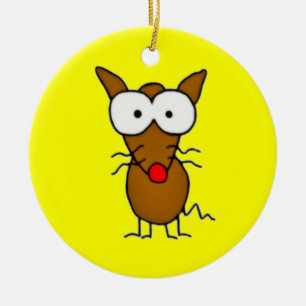 Cartoon Dog Keramik Ornament
