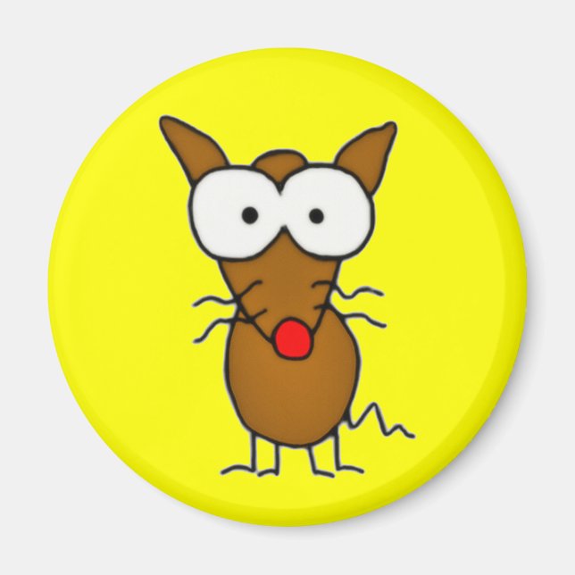 Cartoon Dog Magnet (Vorne)