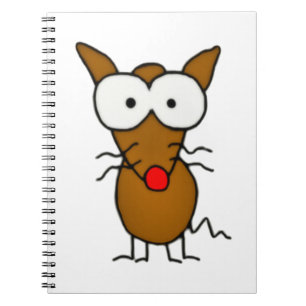 Cartoon Dog Notizblock