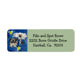 Cartoon Dogs Weihnachten