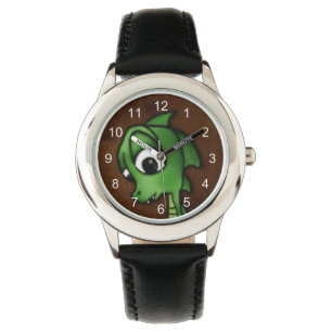 Cartoon Dragon Armbanduhr