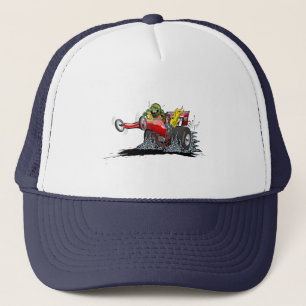 Cartoon Dragster Truckerkappe