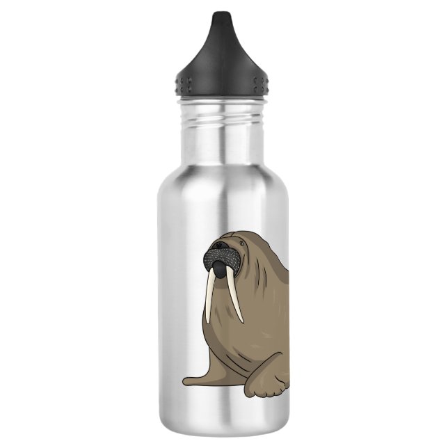 Cartoon Edelstahlflasche (Links)