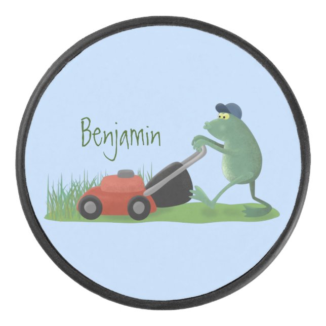 Cartoon Eishockey Puck (Vorderseite)
