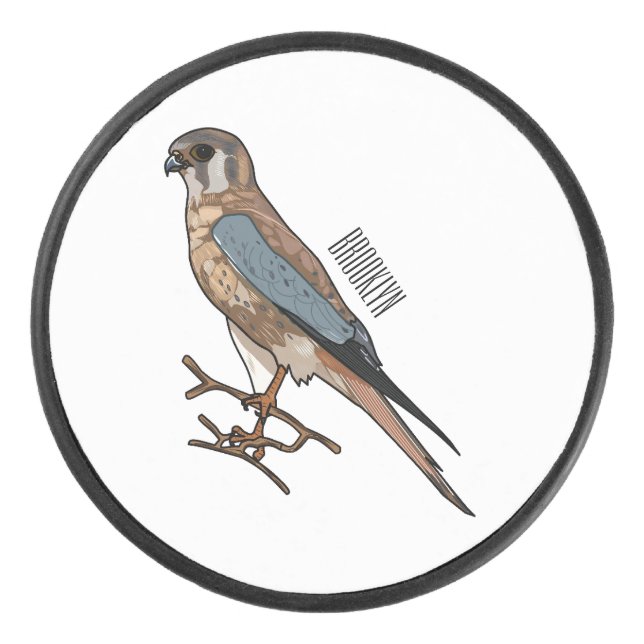 Cartoon Eishockey Puck (Vorderseite)