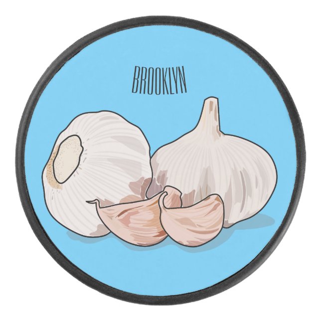 Cartoon Eishockey Puck (Vorderseite)