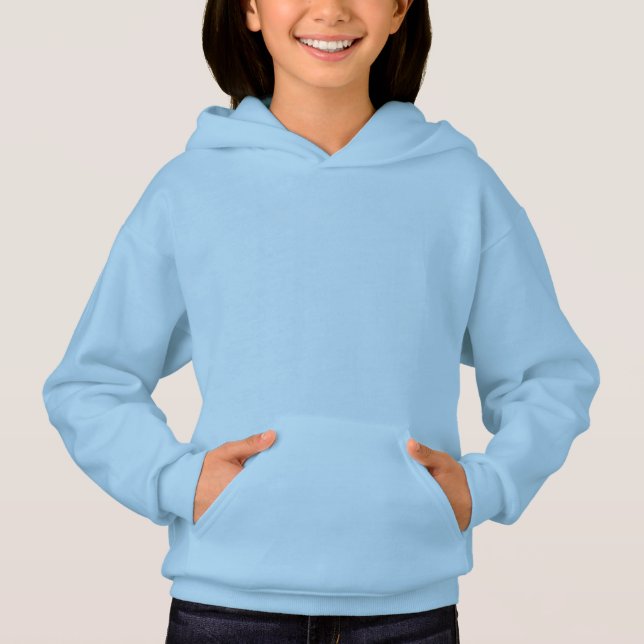 Cartoon-Engel Hoodie (Vorderseite)