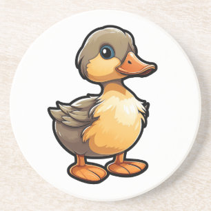 Cartoon-Entendarstellung Getränkeuntersetzer