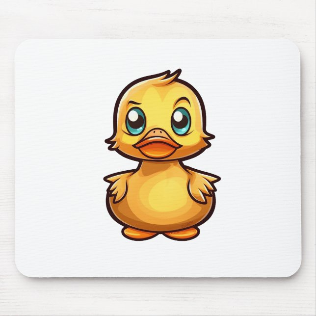 Cartoon-Entendarstellung Mousepad (Vorne)
