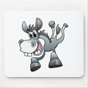 Cartoon-Esel Mousepad