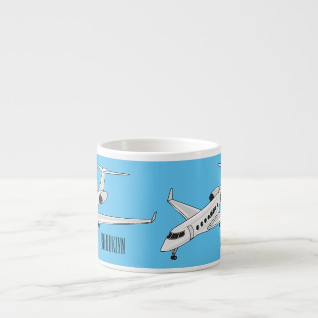 Cartoon Espressotasse (Vorderseite)