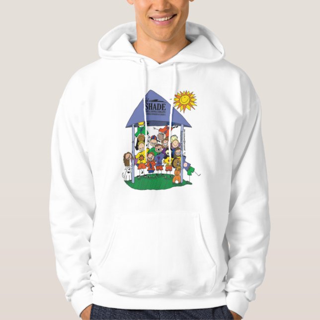 Cartoon-Farblogo - Hoodie (Vorderseite)
