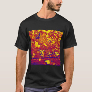 Cartoon-Fisch T-Shirt