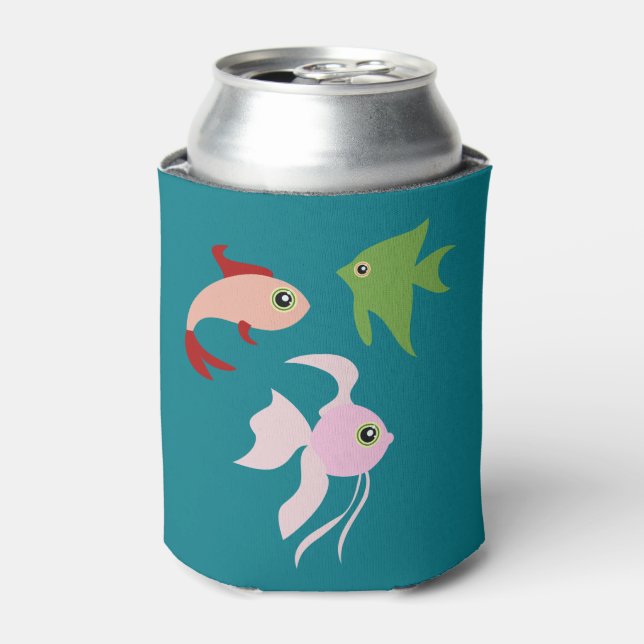 Cartoon Fish Dosenkühler (Kanne Vorderseite)