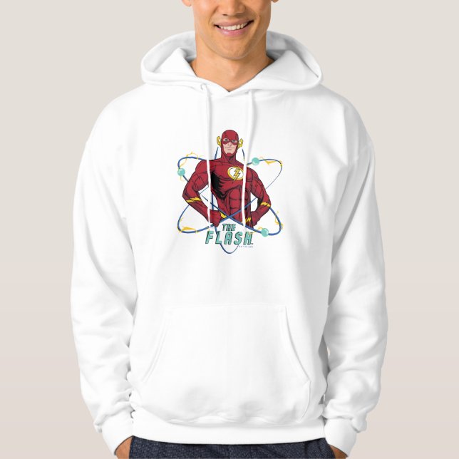 Cartoon Flash Atomic Graphic Hoodie (Vorderseite)