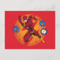 Cartoon Flash-Labor mit grafischer Darstellung