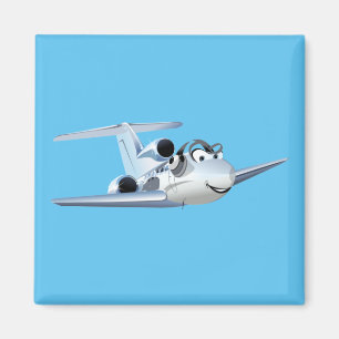Cartoon Flugzeug Magnet