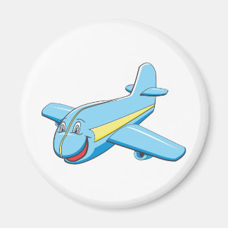 Cartoon Flugzeug Magnet