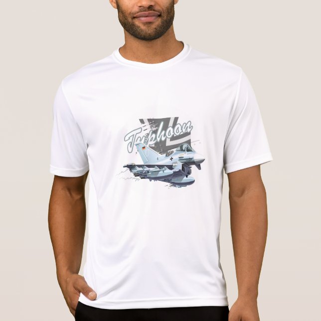 Cartoon Flugzeug T - Shirt (Vorderseite)
