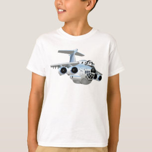 Cartoon Flugzeug T-Shirt