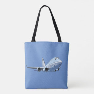 Cartoon Flugzeug Tasche