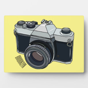 Cartoon Fotoplatte