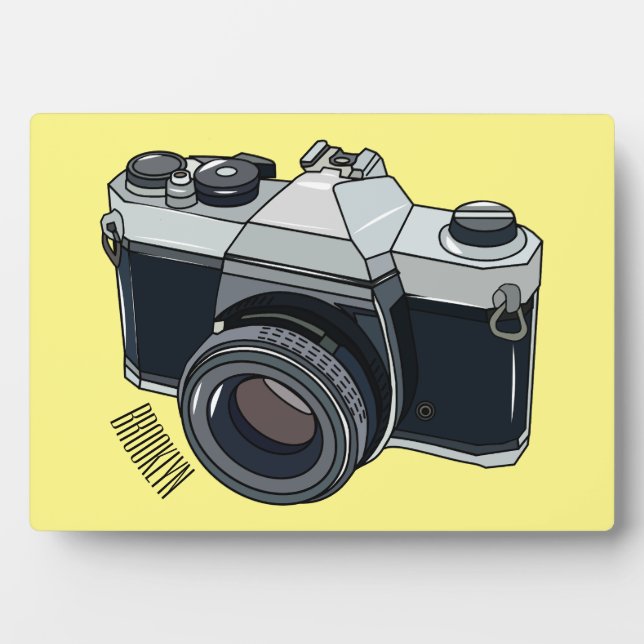 Cartoon Fotoplatte (Vorderseite)