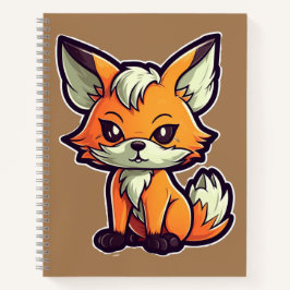 CARTOON FOX NOTIZBUCH