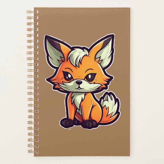 CARTOON FOX PLANER (Vorderseite)