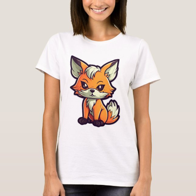 CARTOON FOX T-Shirt (Vorderseite)