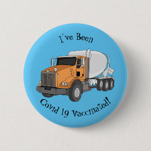 Cartoon für Betonmischer Button