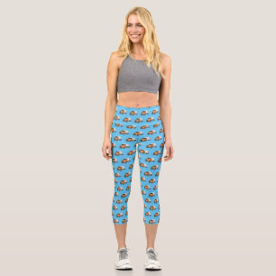Cartoon für Betonmischer Capri Leggings