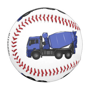 Cartoon für Betonmischfahrzeuge Baseball